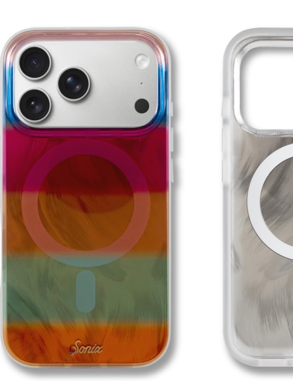 NIB Sonix Case For IPhone 17 Pro | Compatible With MagSafe | Sweater Stripes